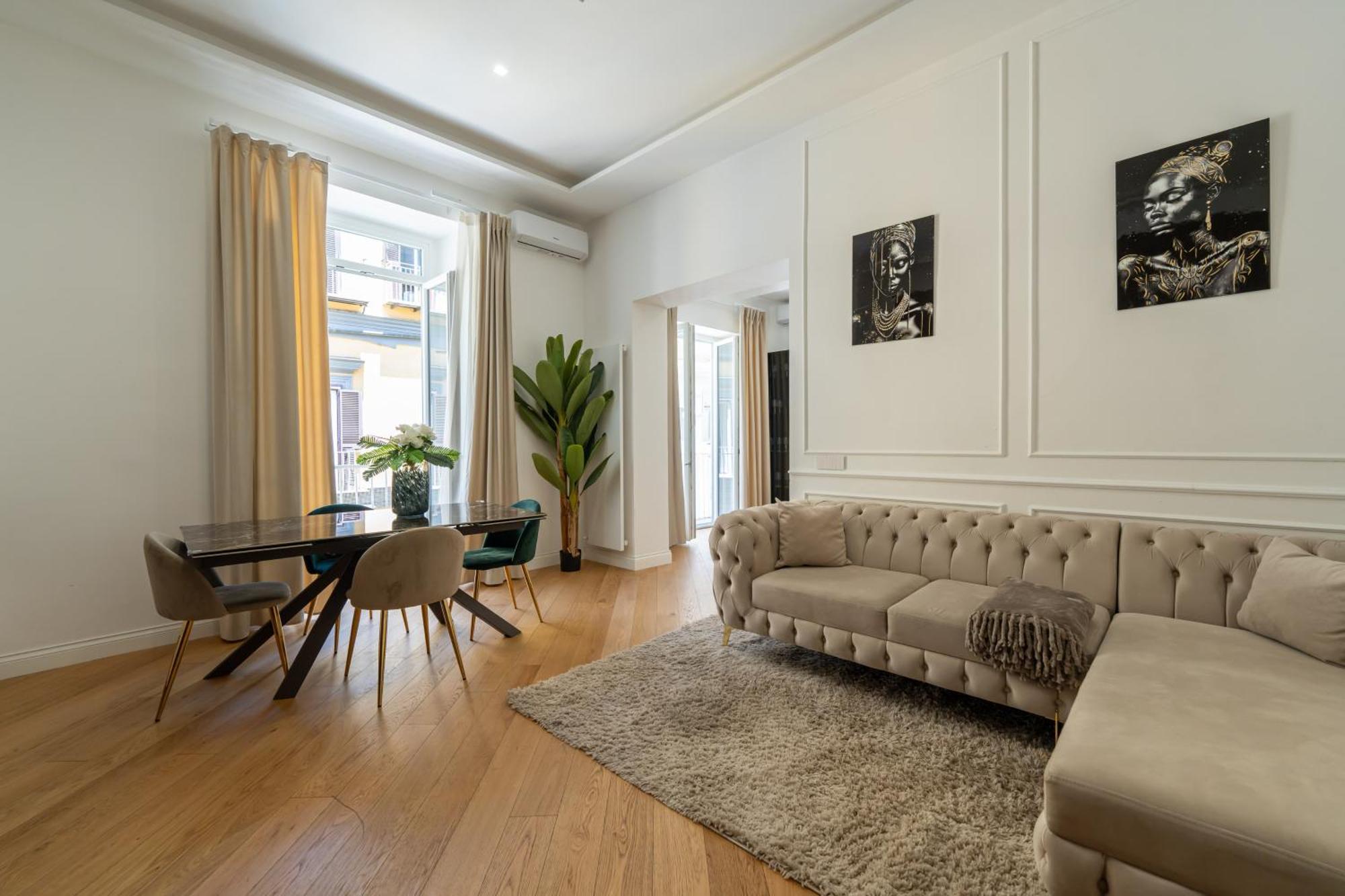 Apartamento Aristocrat Chiaia Bridge Nápoles Exterior foto
